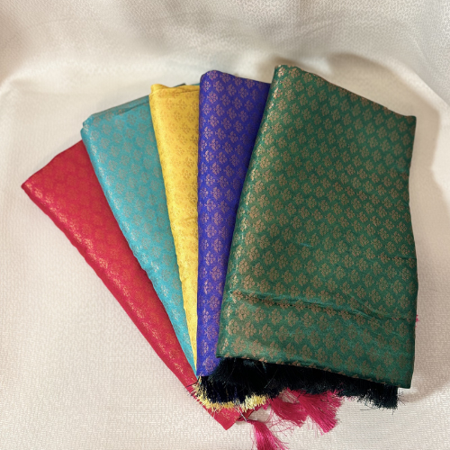 Saree Soft silk traditionnel léger et fluide - Vert
